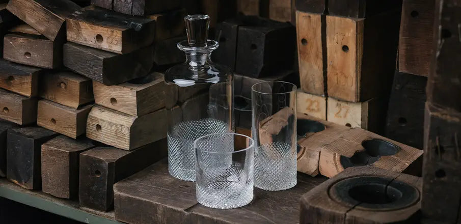 Richard Brandon Diamond Double Old Fashioned Tumbler