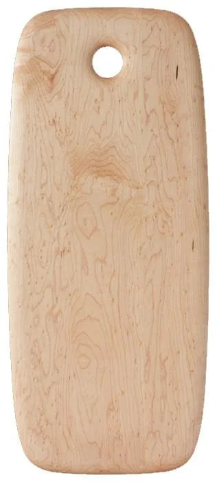 Edward Wohl Bird's-Eye Maple Breadboard 10" x 23"