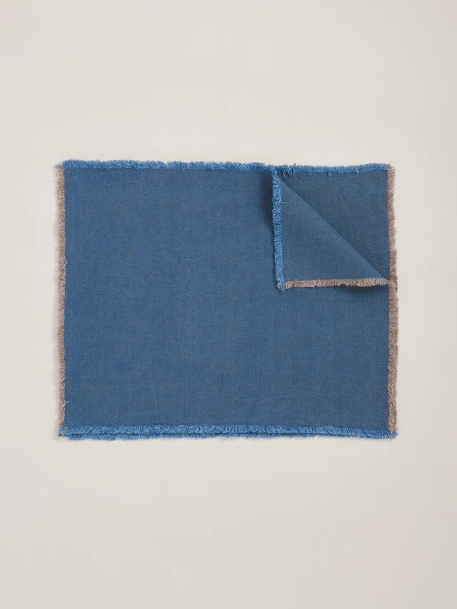 R+D.LAB Hopsack Placemat | Indigo Blue