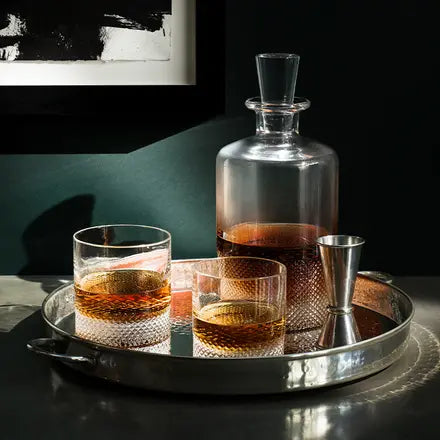 Richard Brandon Diamond Double Old Fashioned Tumbler