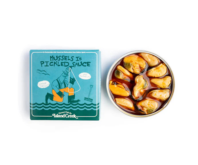 Island Creek Oyster Mussels In Pickled Sauce