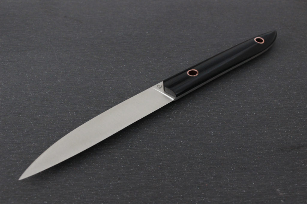 Roland Lannier - France Black & Copper Table Knife Set