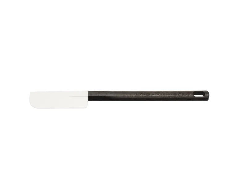 Matfer Bourgeat Elveo® High Temperature Narrow Rubber Spatula, 10″