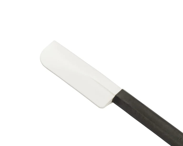 Matfer Bourgeat Elveo® High Temperature Narrow Rubber Spatula, 10″