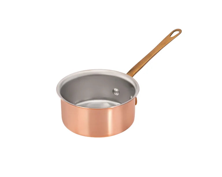 Matfer Bourgeat Mini Copper Sauce Pan, 3 1/2″