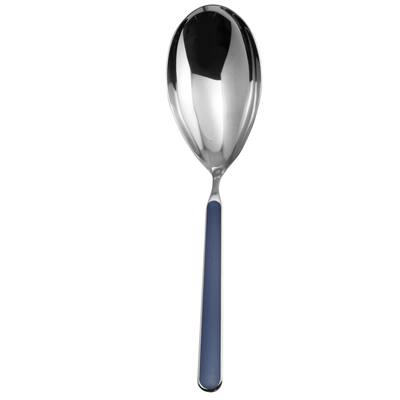 Mepra Stainless Steel Fantasia Risotto Spoon in Cobalt