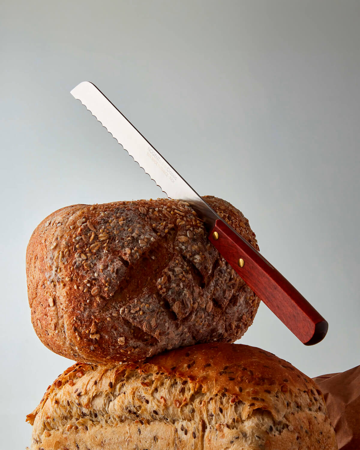 NOGENT Bread Knife 19 cm / 7.5" Serrated 7.5 mm (Hornbeam)
