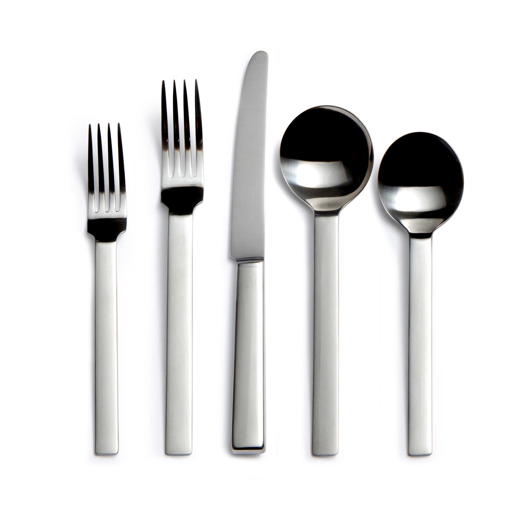 David Mellor Odeon Stainless Steel Five-Piece Cutlery Place Setting