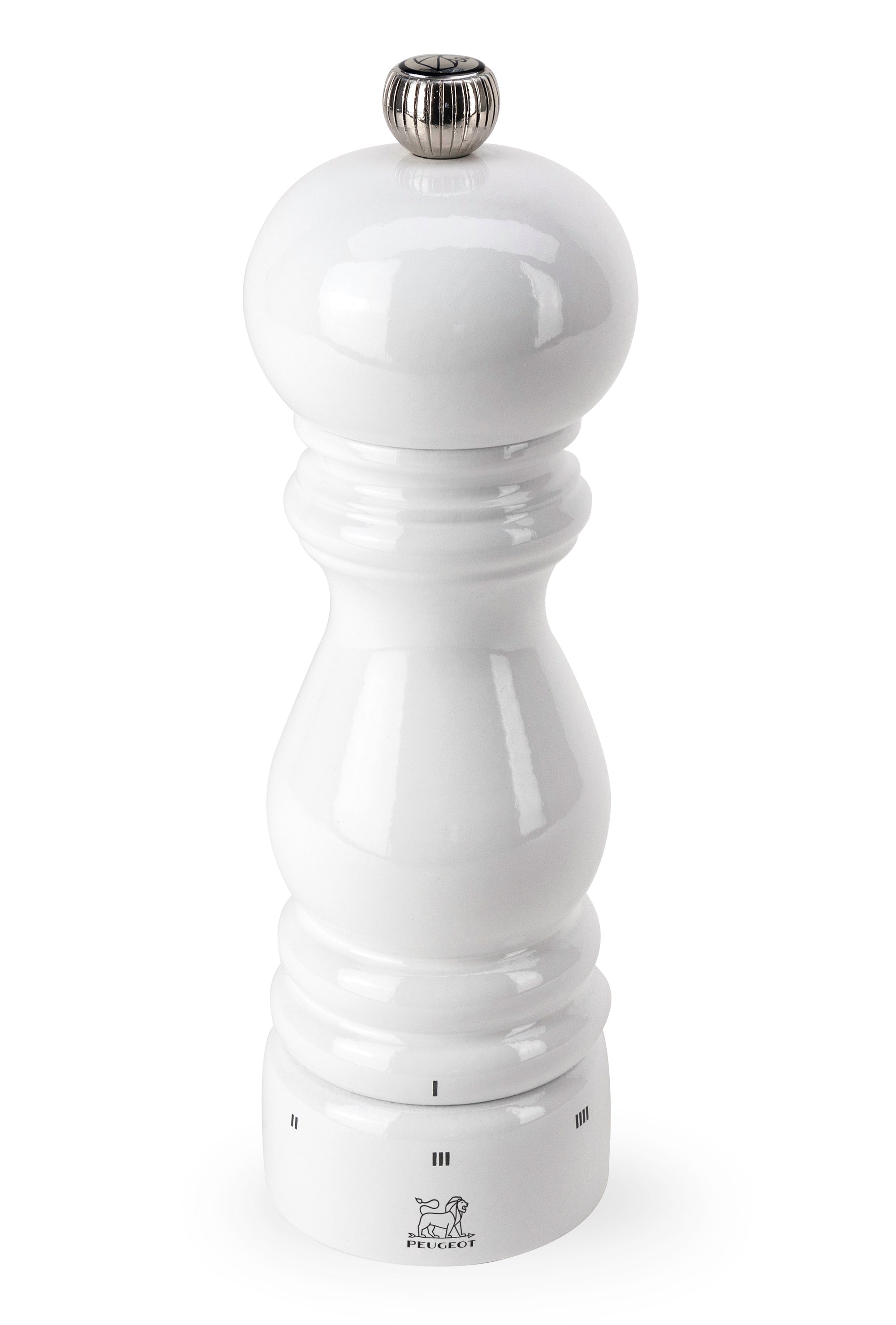 PEUGEOT Paris Pepper Mill U'Select Wood White Lacquered 18cm