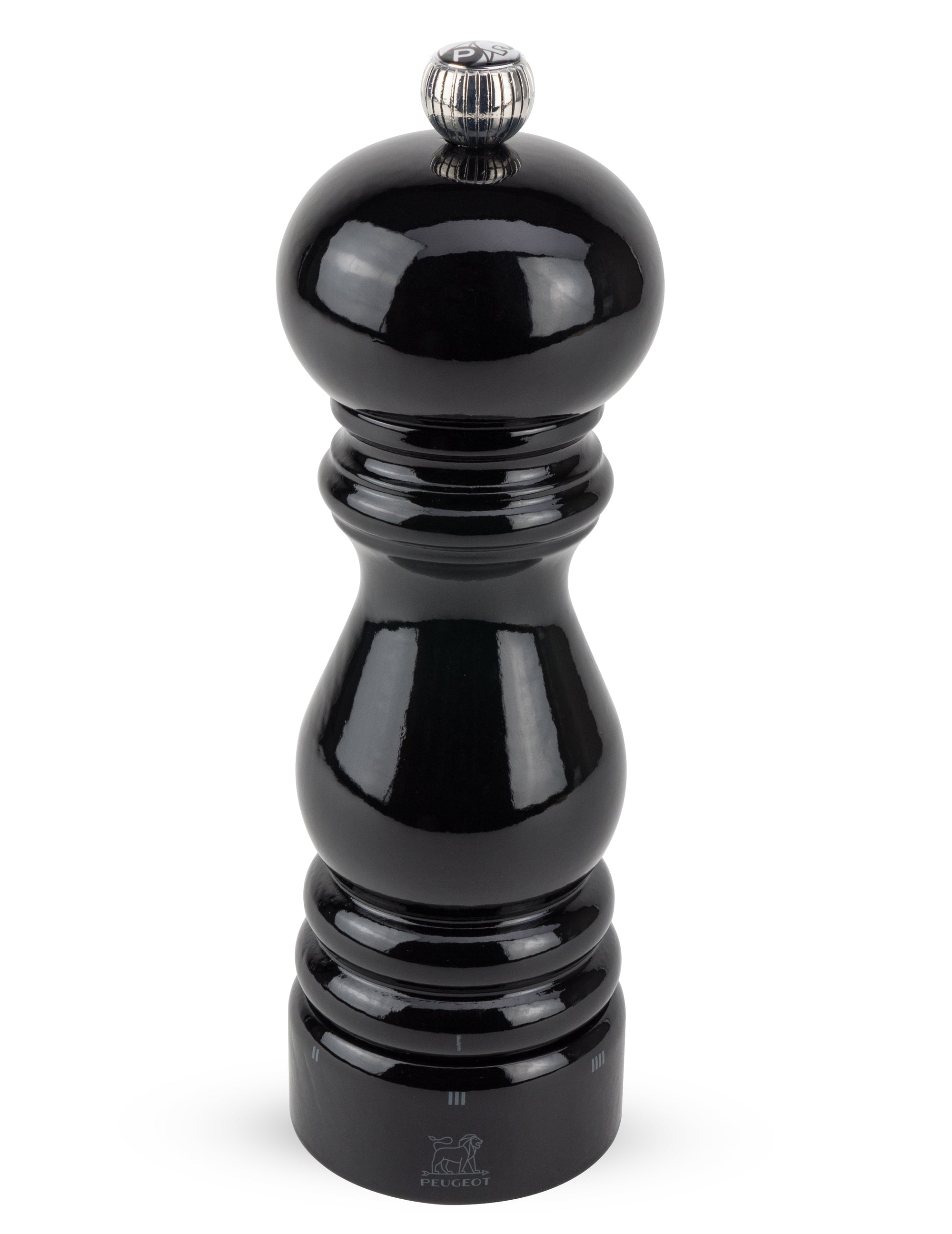 Peugeot Paris Pepper Mill U'Select Wood Black Lacquered 18cm