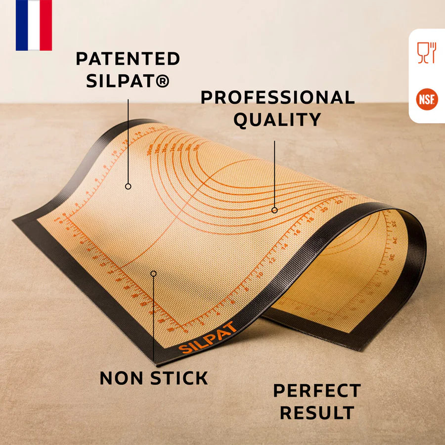 SilPat Roul’pat Perfect Pastry With Stencils