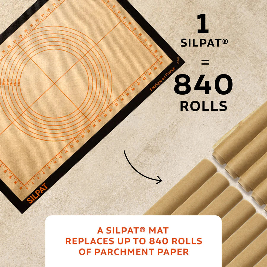 SilPat Roul’pat Perfect Pastry With Stencils