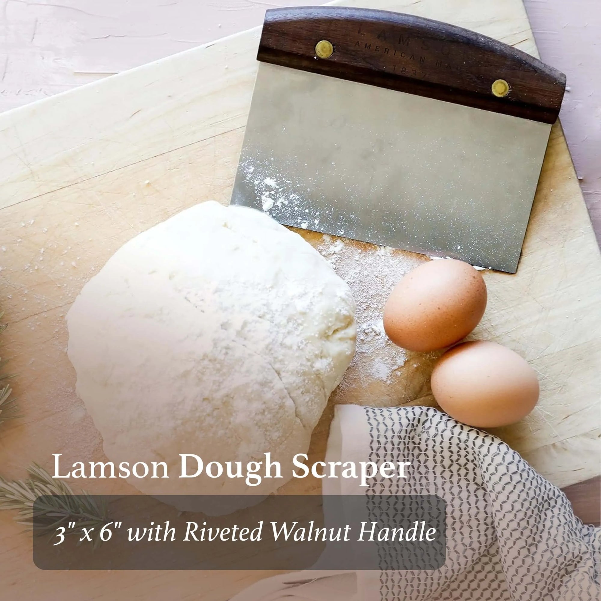 Lamson 3"x6" Dough/Bench Scraper