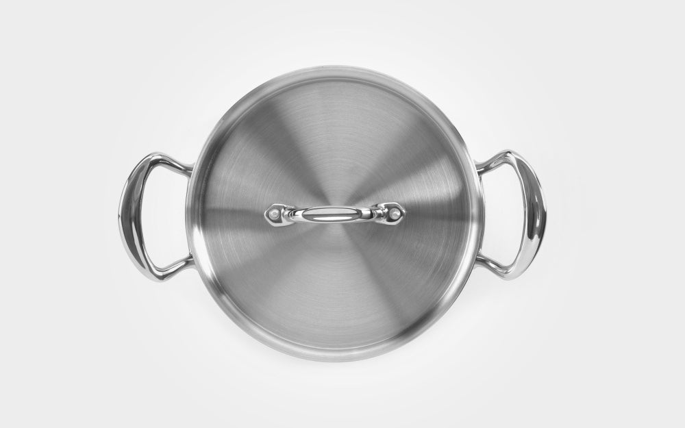 Samuel Groves Classic 26cm Stainless Steel Triply Casserole Pan & Lid 5.0LT