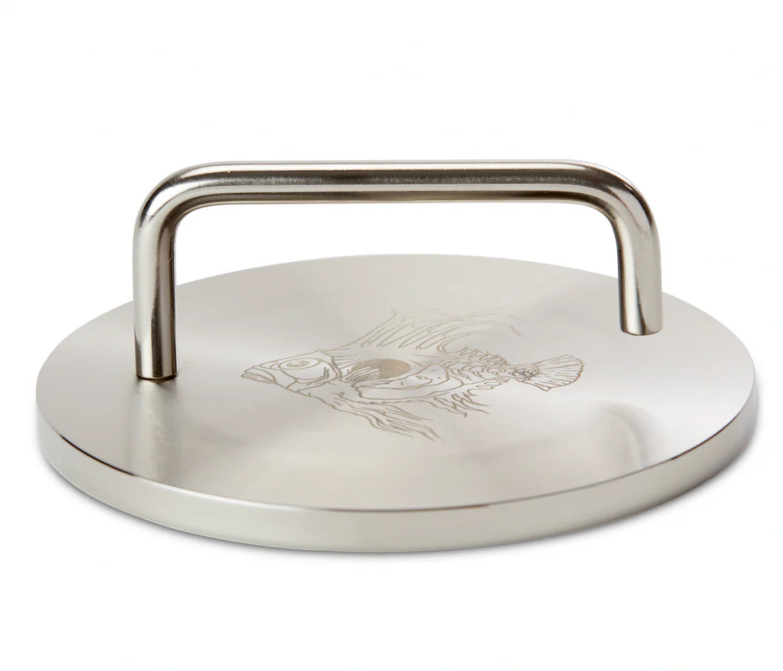 Josh Niland's Stainless Steel Fish Weight/Press
