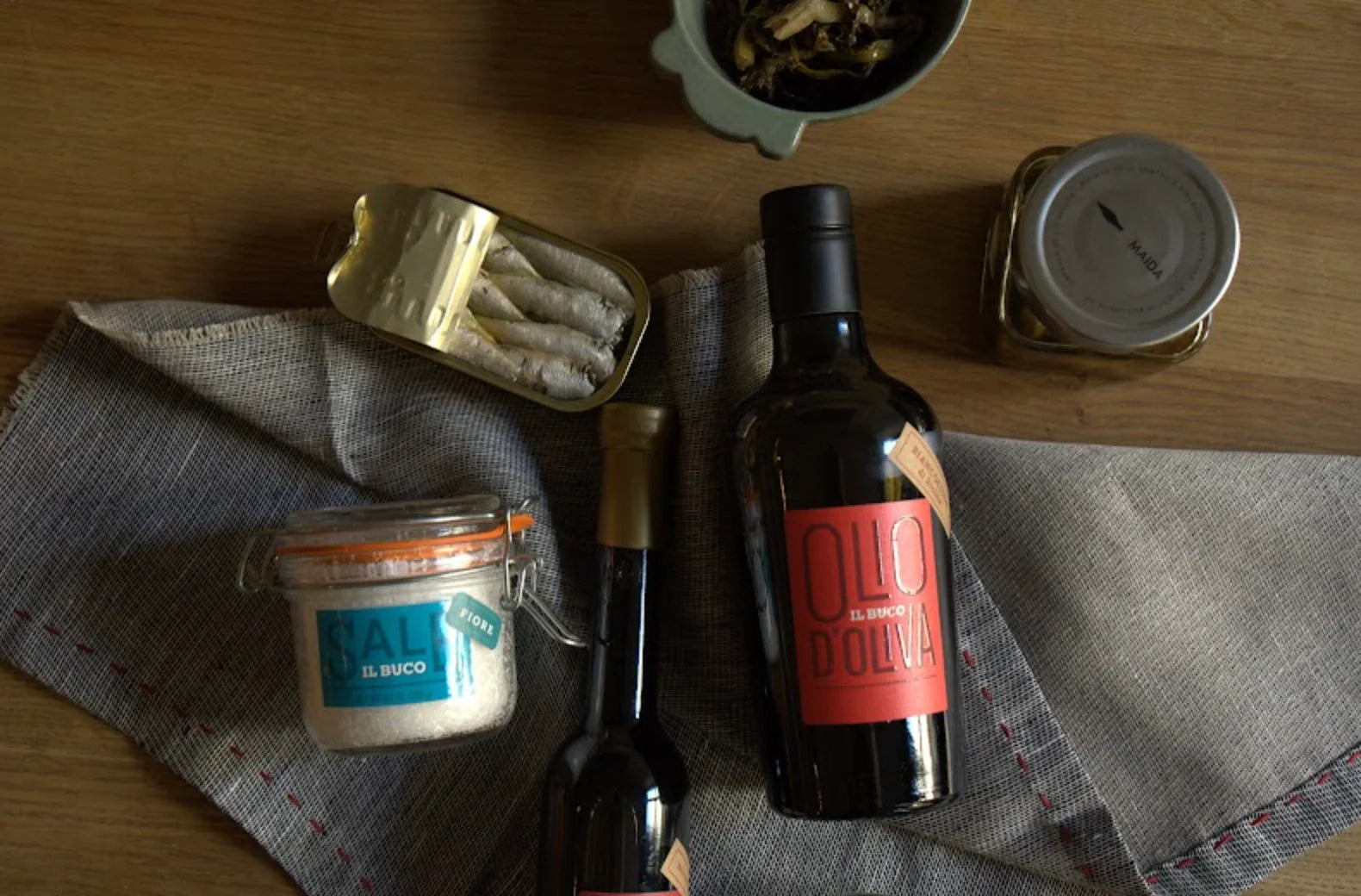 Il Buco Vita Alimentari Sicilian Sea Salt, Fiore, 230 g