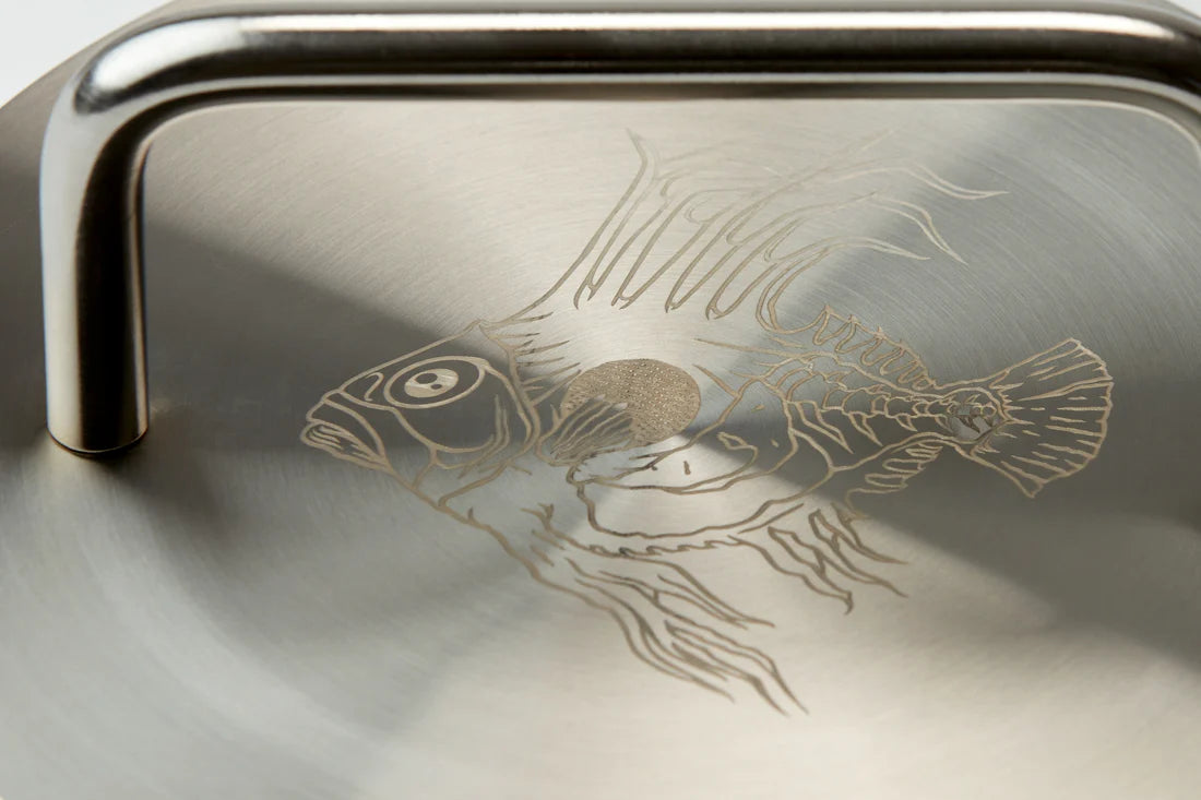 Josh Niland's Stainless Steel Fish Weight/Press