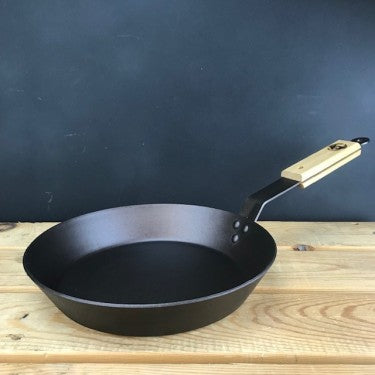 Netherton Foundry 12" (30cm) Spun Iron Steak Skillet, 3mm thick