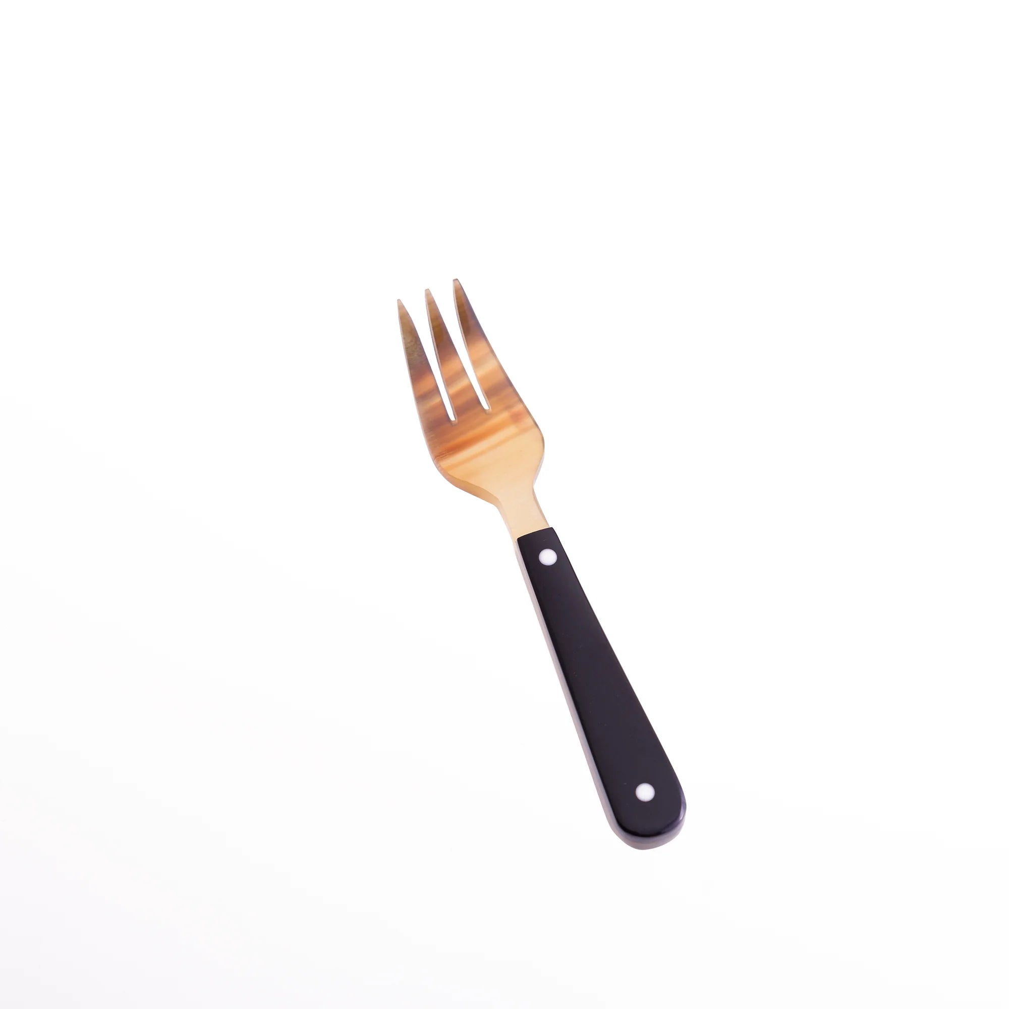 Sarah Petherick Chunky Fork - Black Horn/Natural