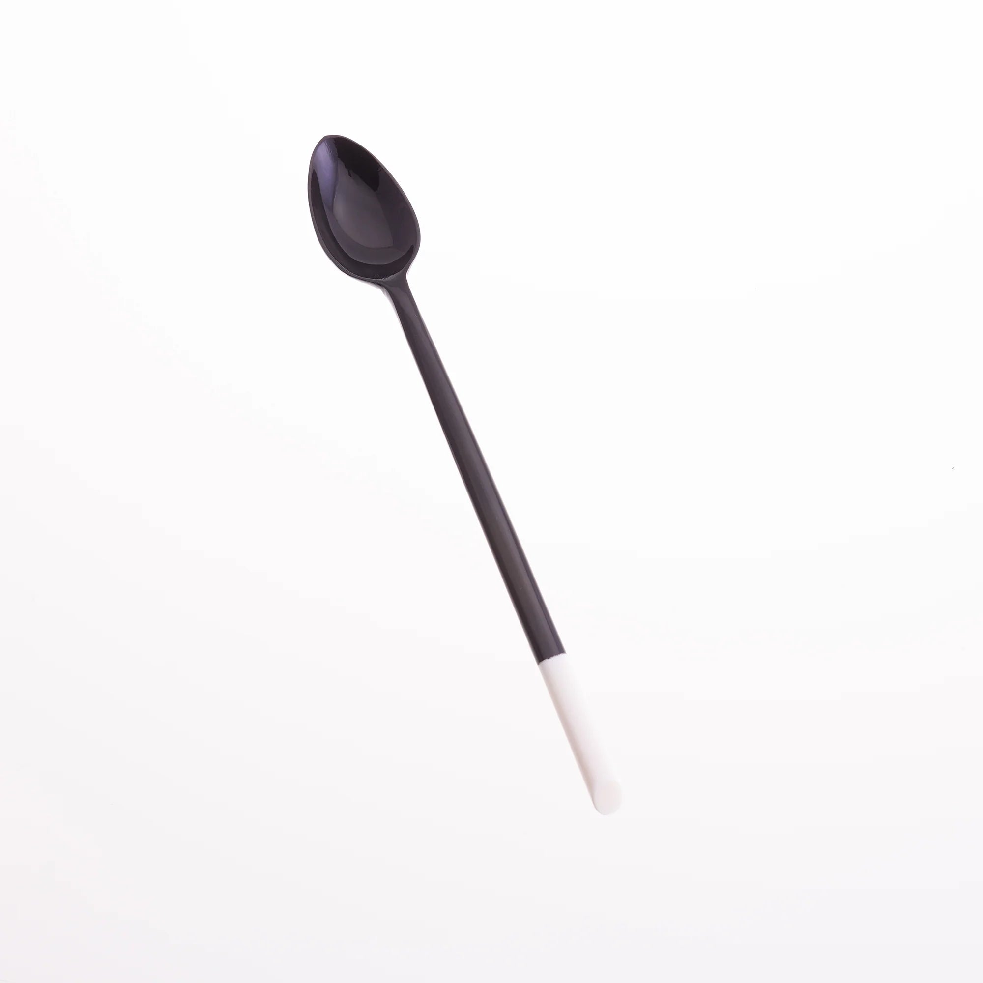 Sarah Petherick Kitami Long Handled Spoon - Black Horn/Bone Tip