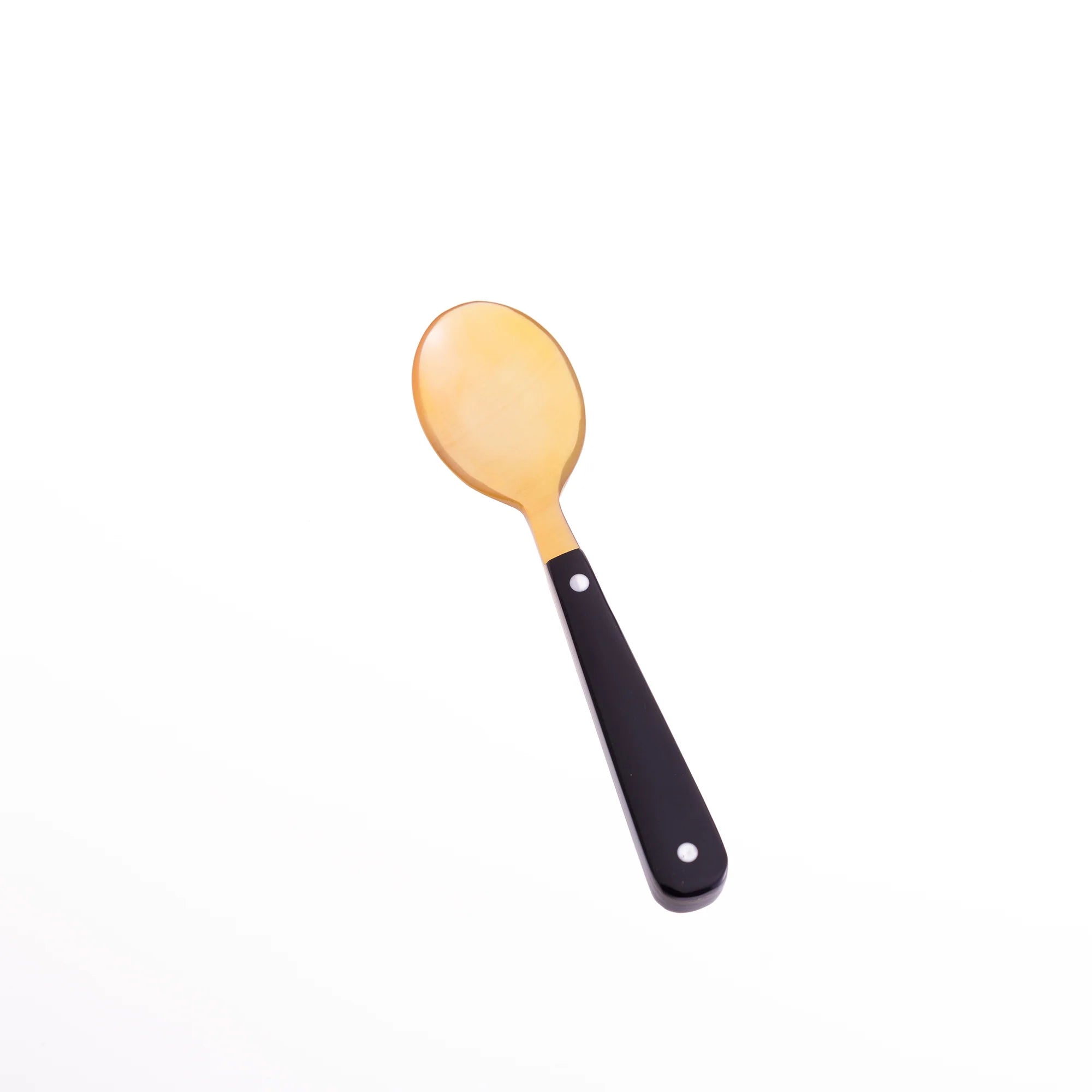 Sarah Petherick Chunky Teaspoon - Black/Natural Horn