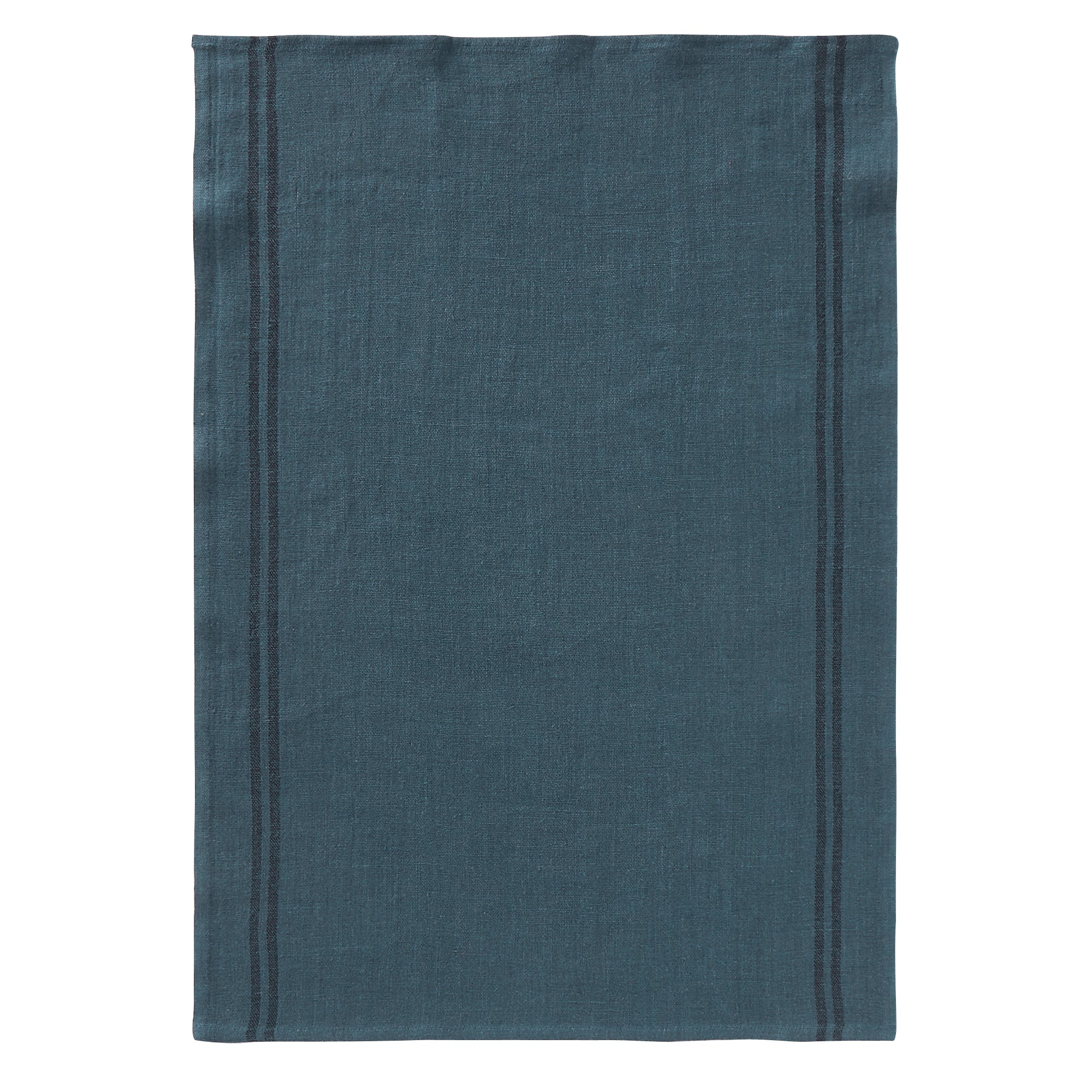Charvet Editions Country Tea Towel in Petrole