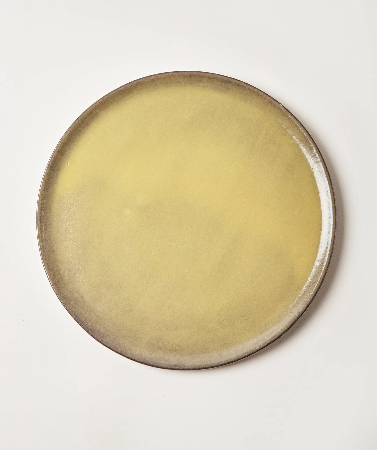 Il Buco Vita Assisi Flat Dinner Plate - Ocra