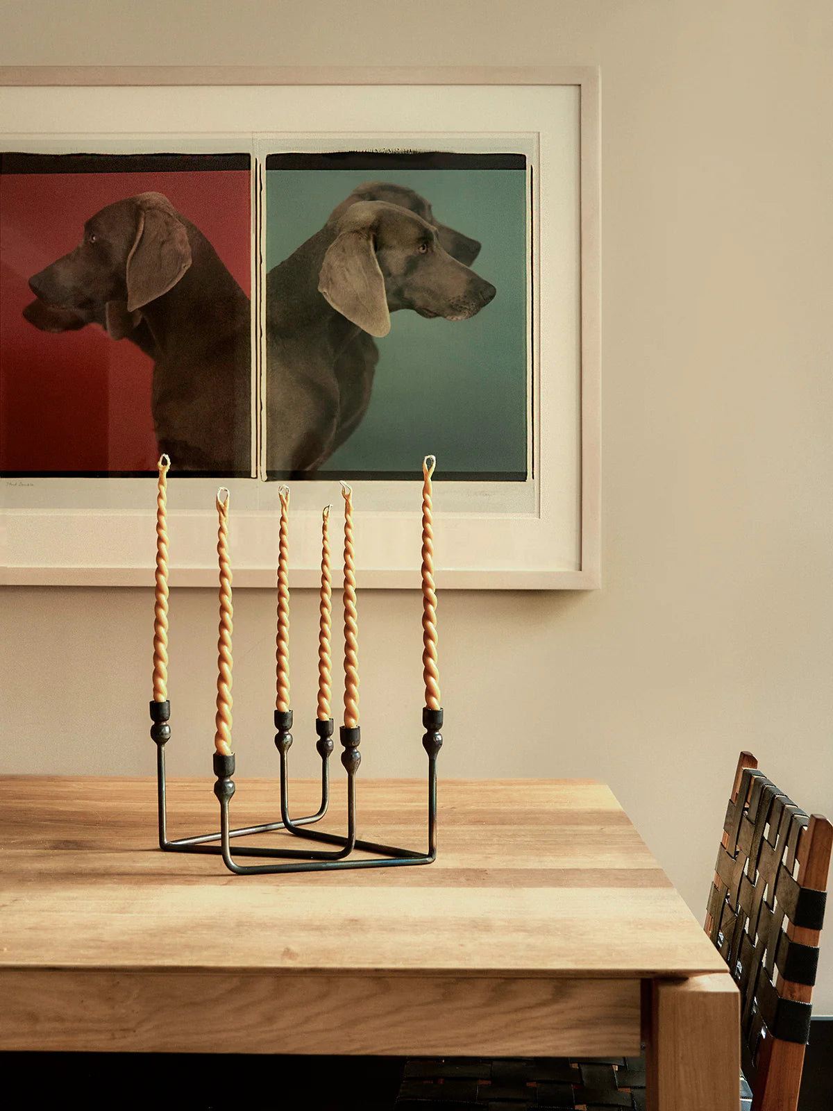 Il Buco Vita Collepino Twisted Beeswax Candle - Thumbnail 2