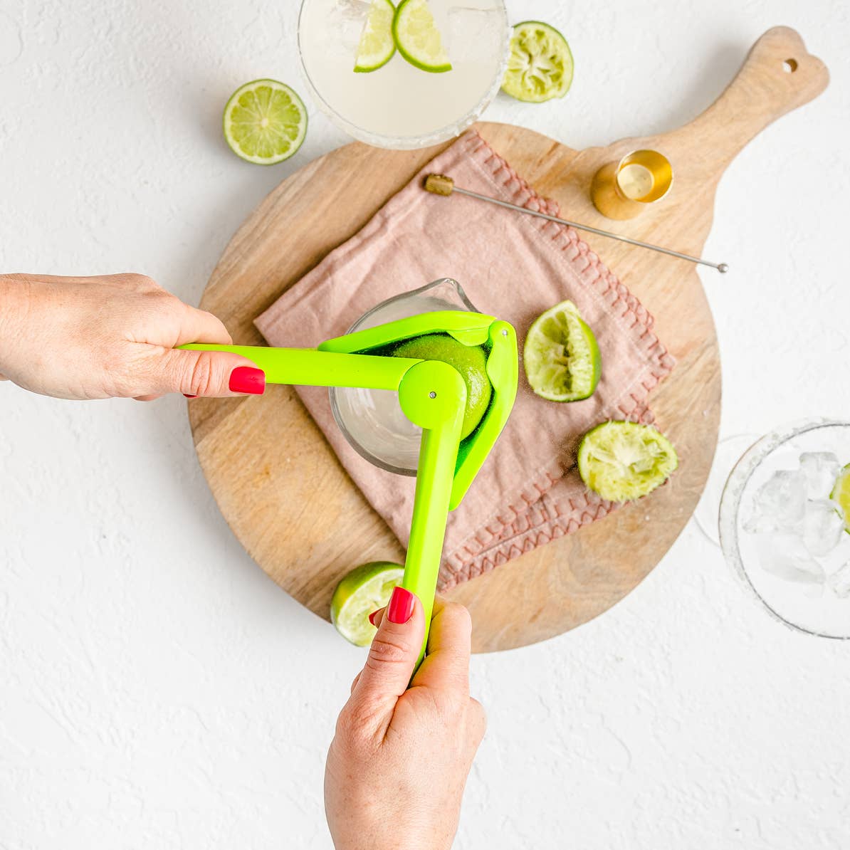 Fluicer - Fold Flat Easy Juicer: Lemon