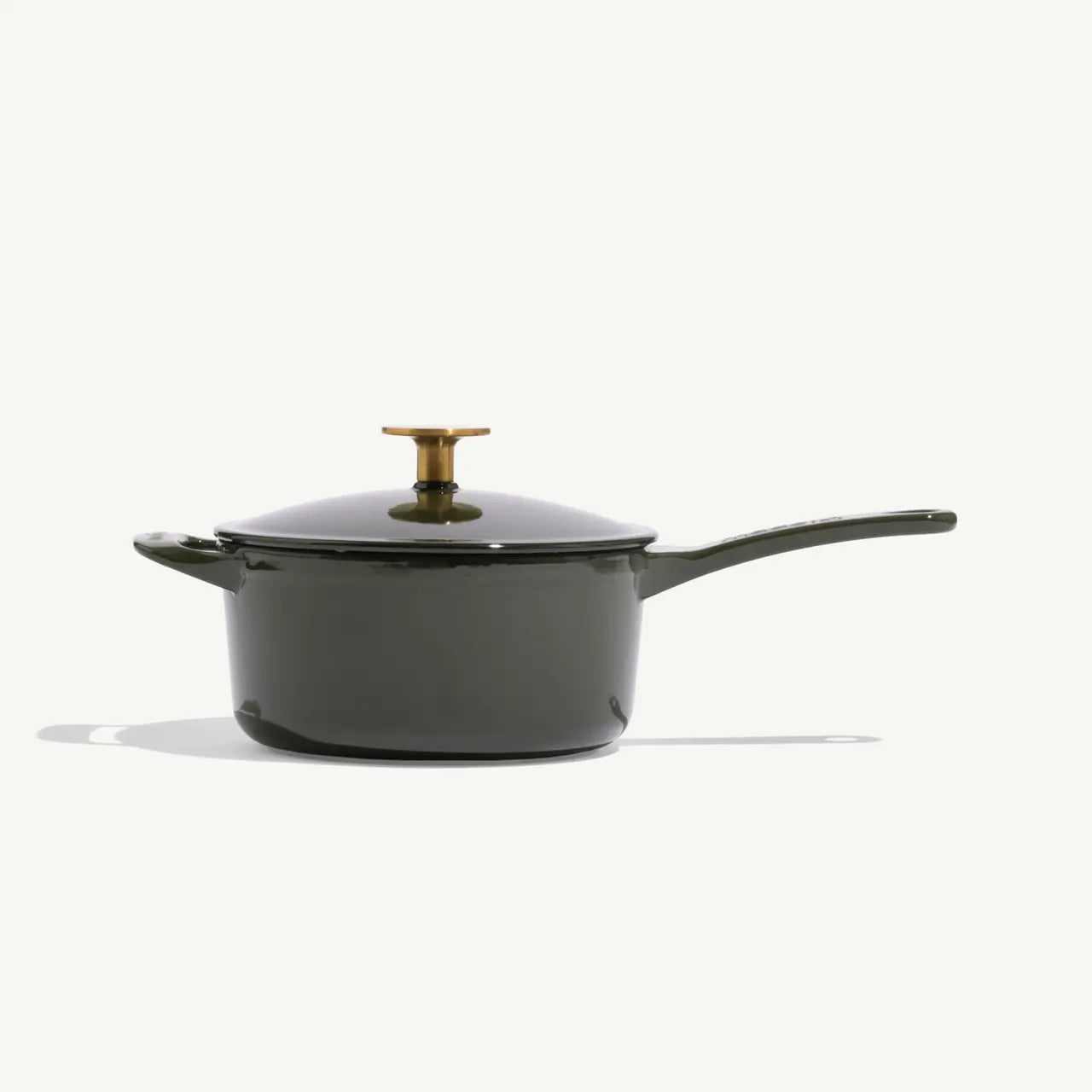 MADE IN Enameled Cast Iron Saucepan 2 QT - Willow Green (Limited Edition)