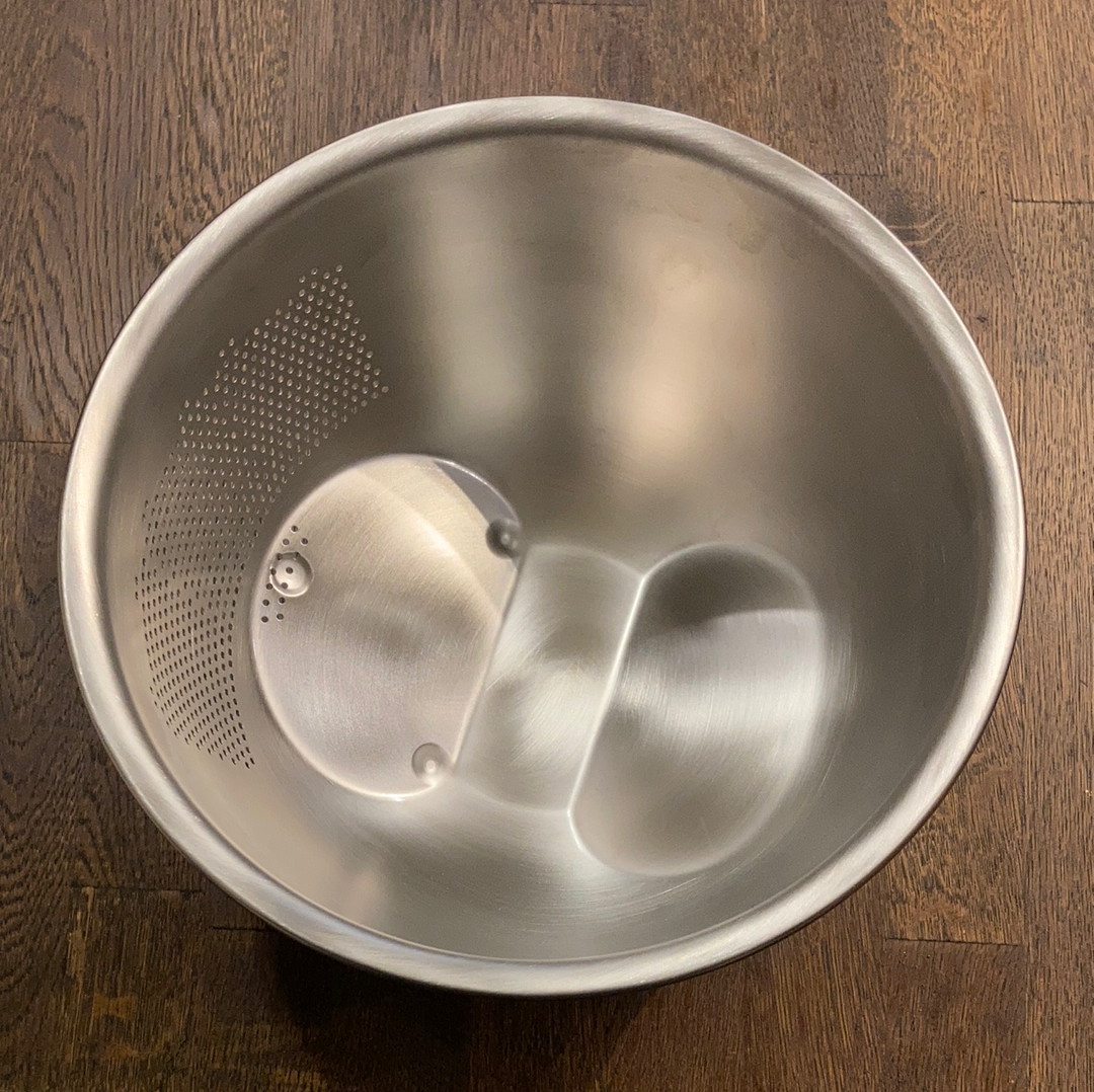 3-Ways Stainless Steel Rinsing Bowl