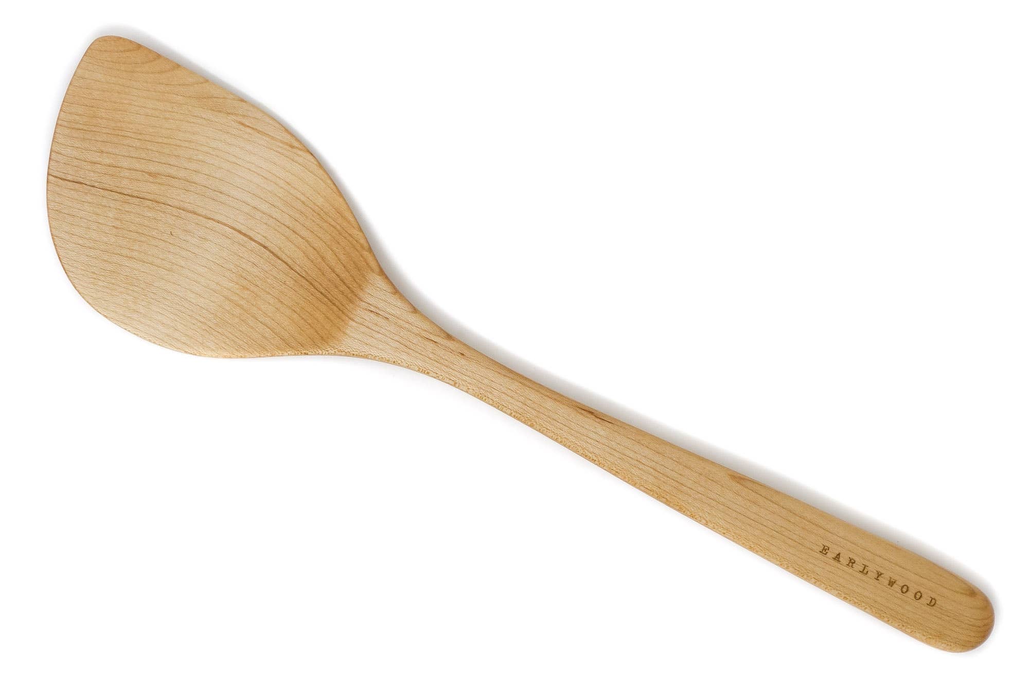 Wood Wok Spatula: Right handed