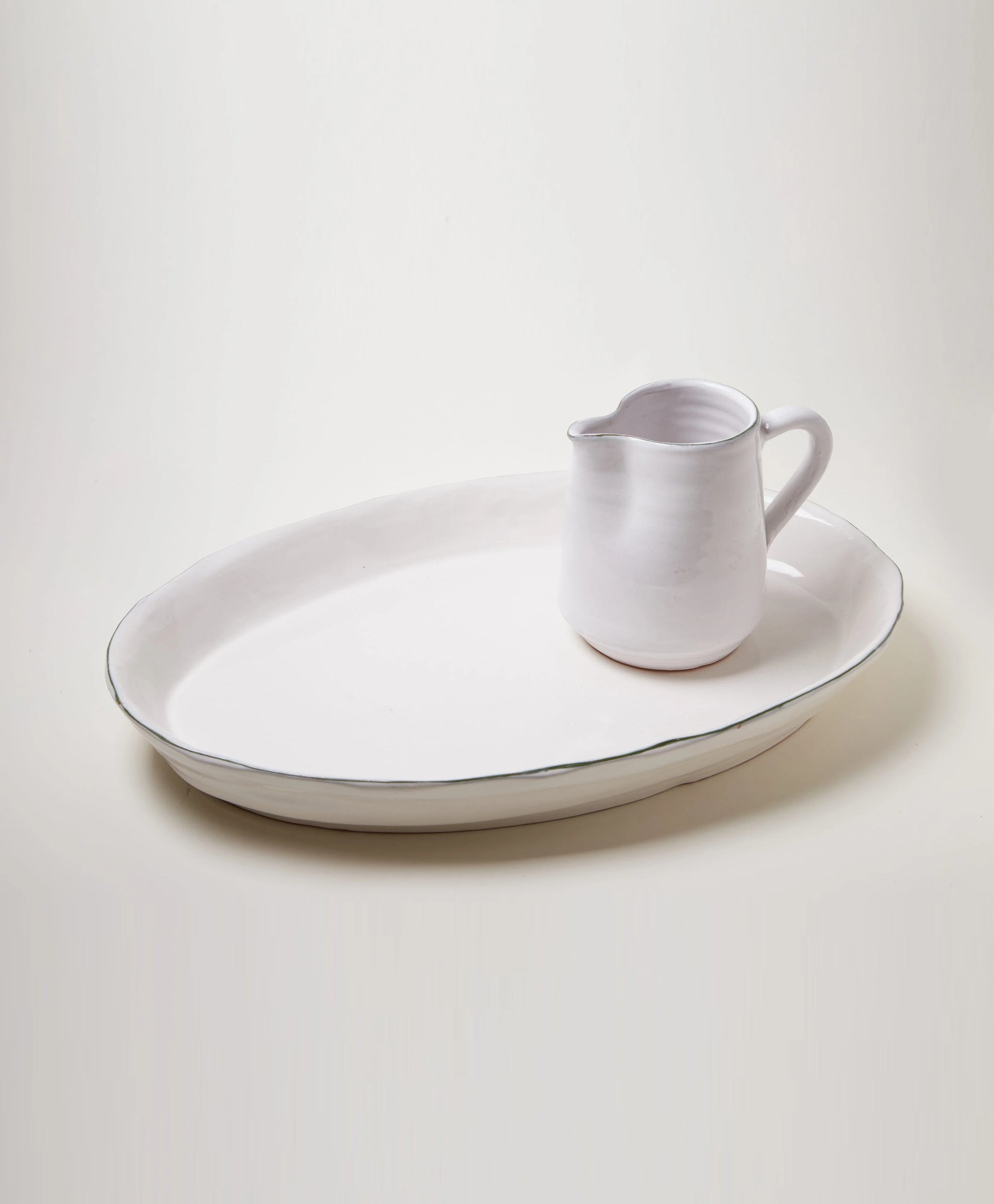 Il Buco Vita Bevagna Deep Oval Serving Platter