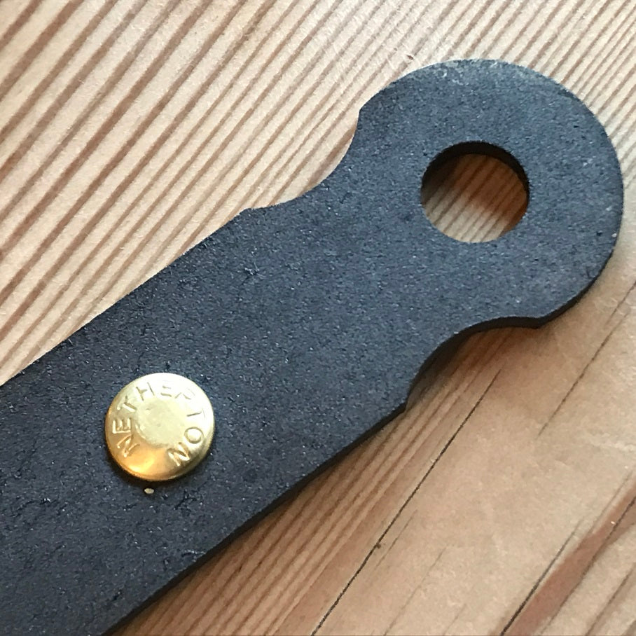 Netherton Foundry Black Iron Egg Spoon, A Flat Handy Ladle