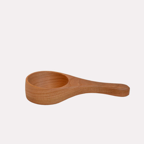 Jonathan's Spoons Cherry Wood Coffee Scoop 5 inch