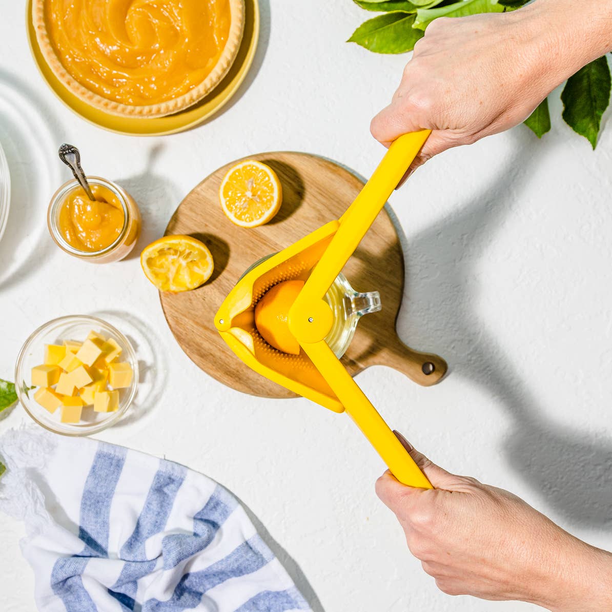 Fluicer - Fold Flat Easy Juicer: Lemon