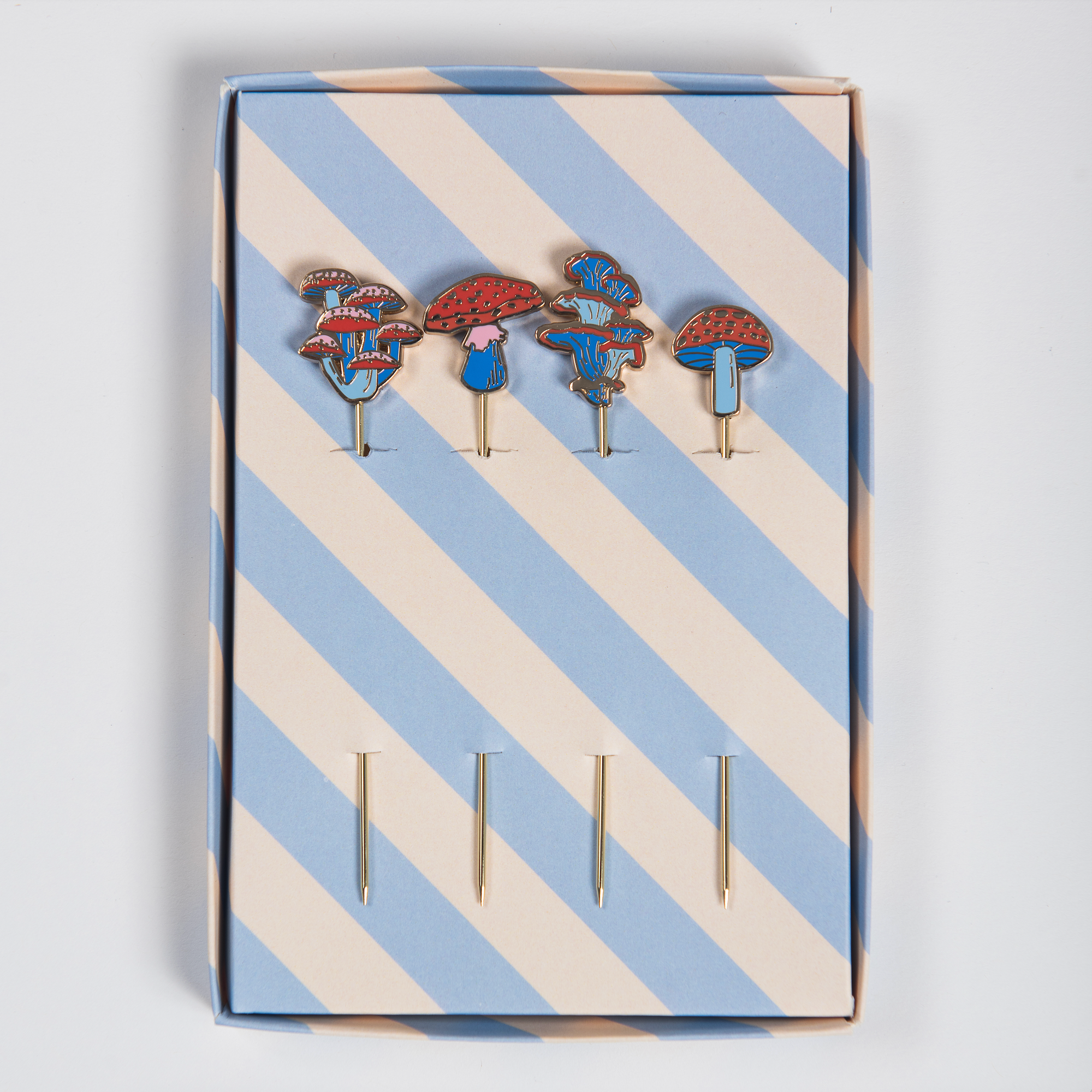 Mushroom Cocktail Picks