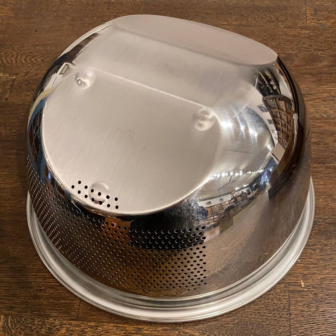 3-Ways Stainless Steel Rinsing Bowl