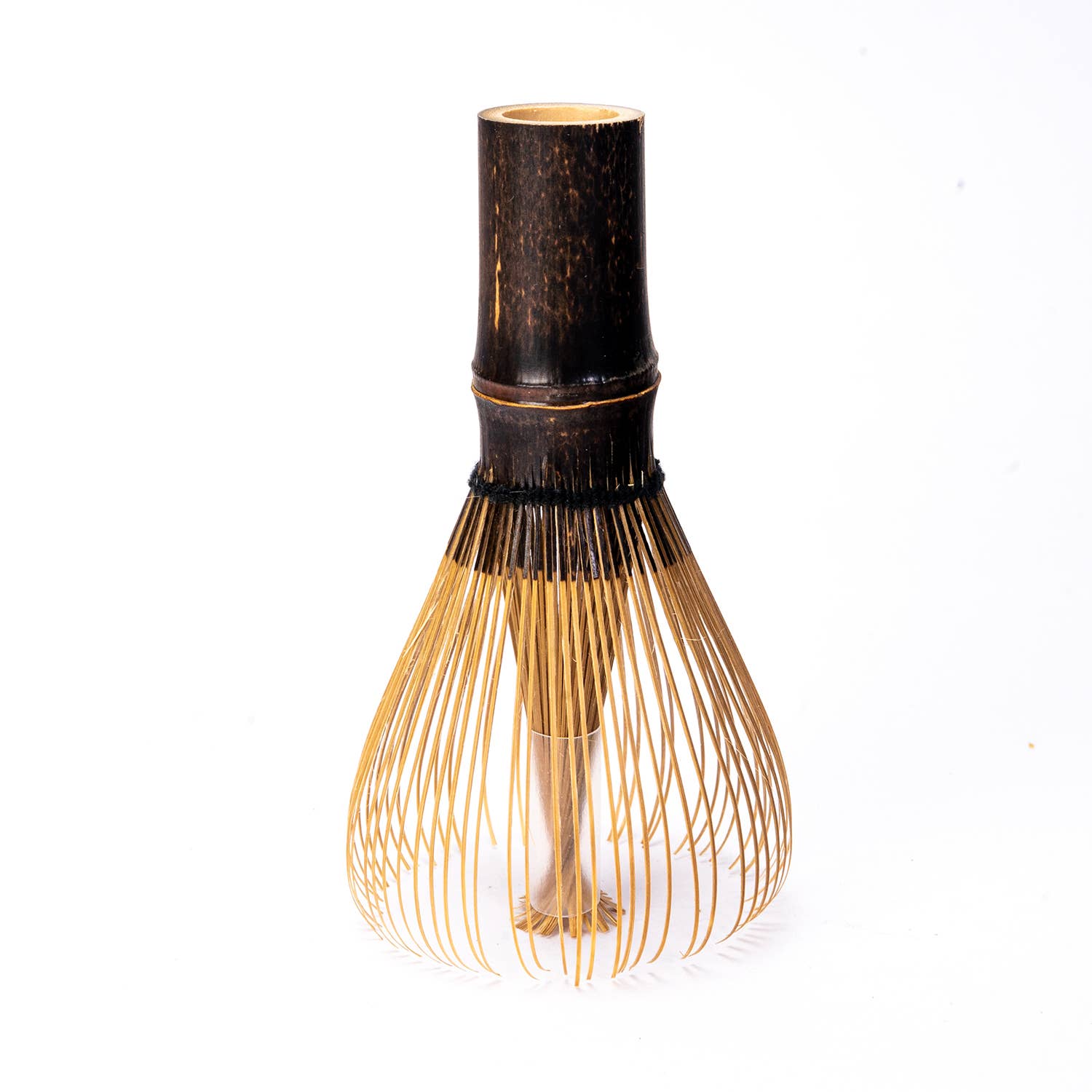 Matcha Whisk Chasen 4"H Shin Handmade Purple Bamboo Whisk (1/100)