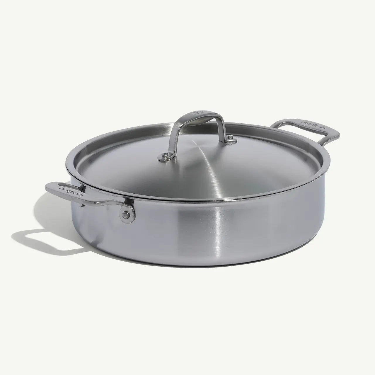 MADE IN 6 Qt Stainless Clad Rondeau / Lid