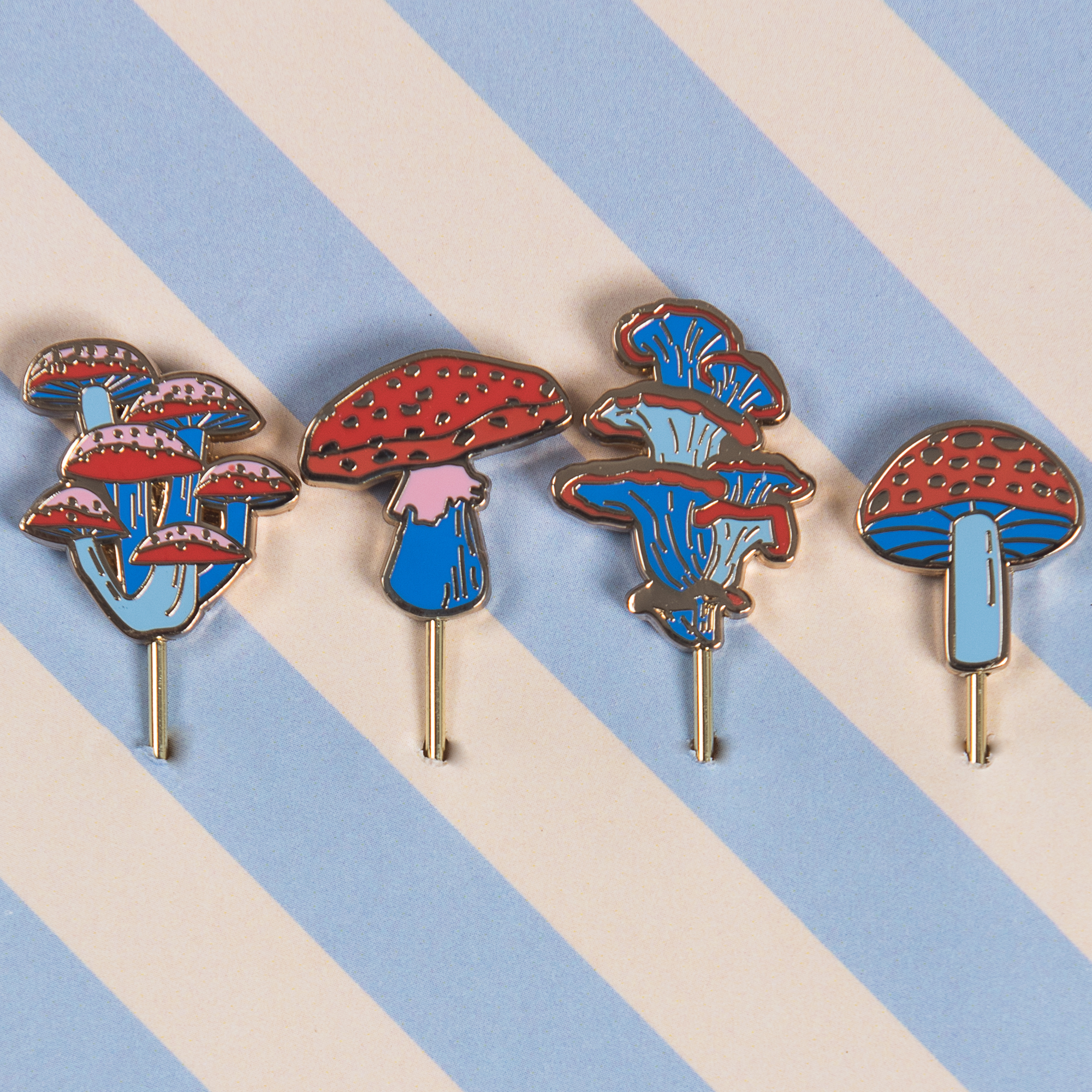 Mushroom Cocktail Picks