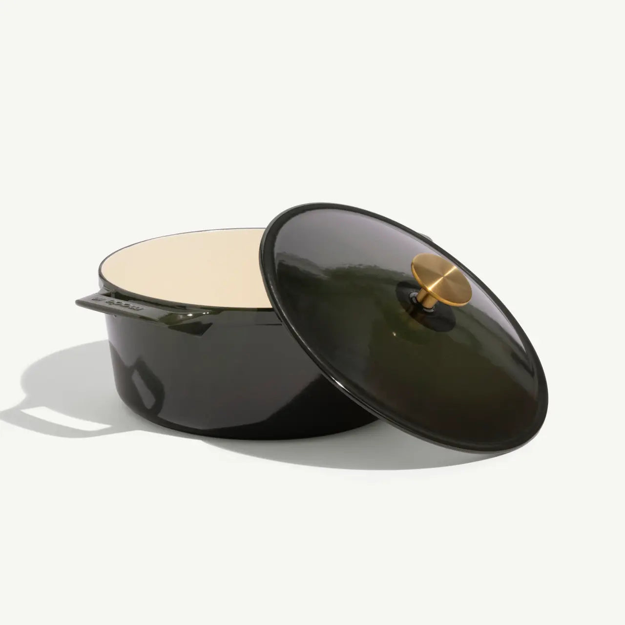 MADE IN Round Enameled Cast Iron Dutch Oven 5.5 QT - Willow Green (Limited Edition)