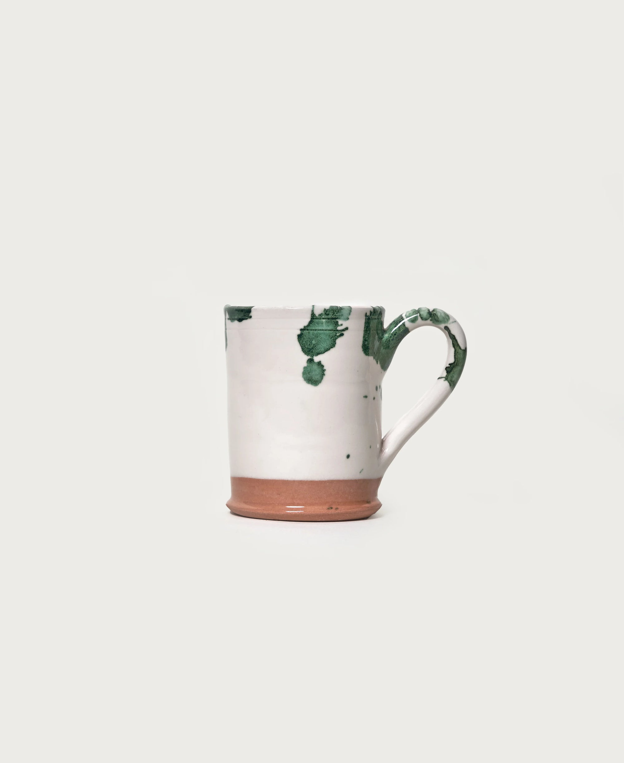 Il Buco Vita Montegranaro Green Splatterware Mug