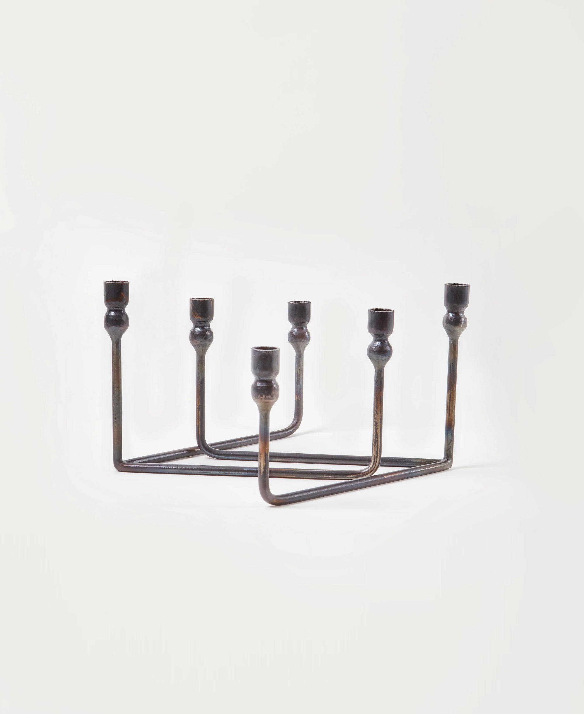 Il Buco Vita Urbino Iron Candelabra