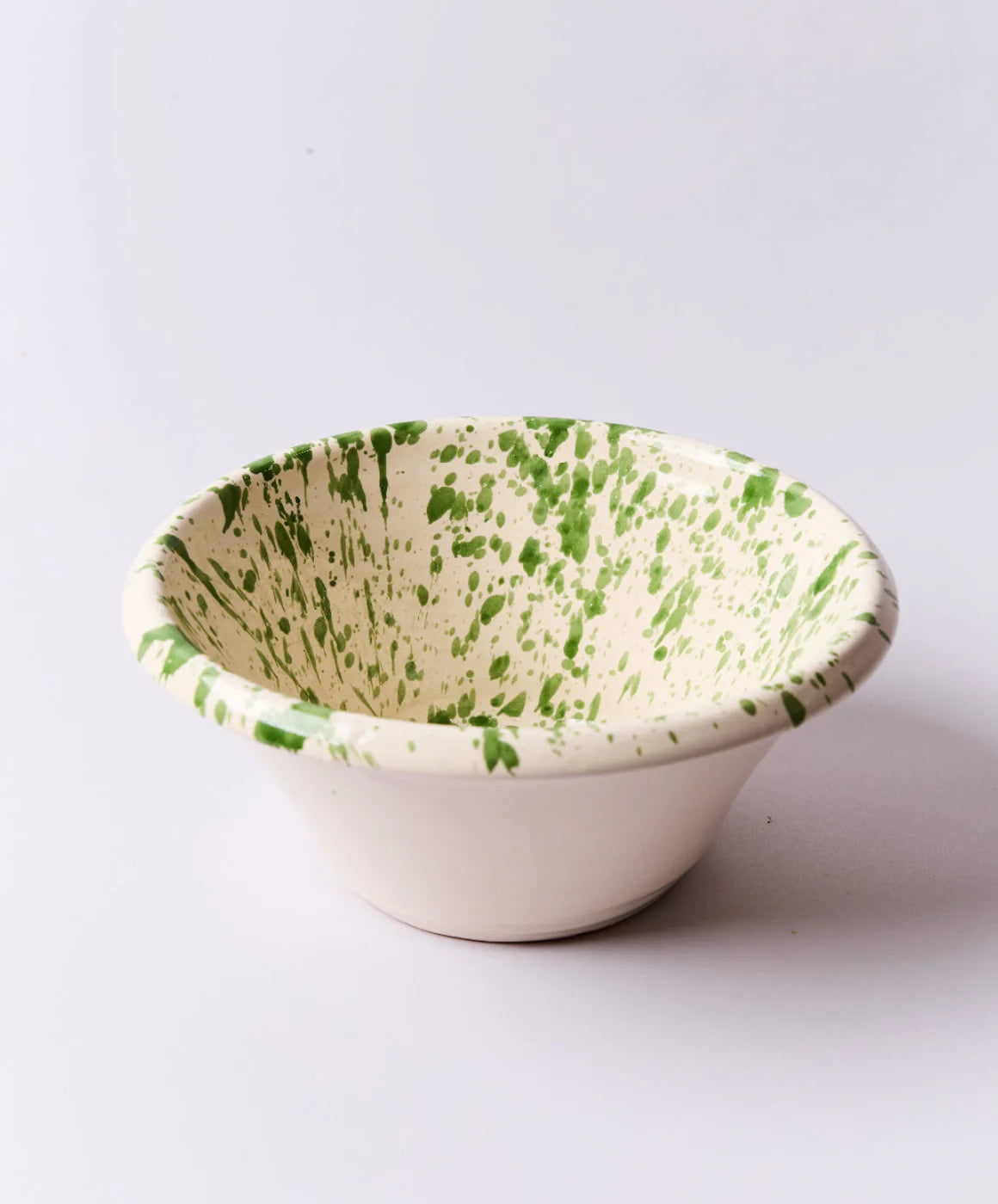 Il Buco Vita Montegranaro Green Large Splatterware Basin