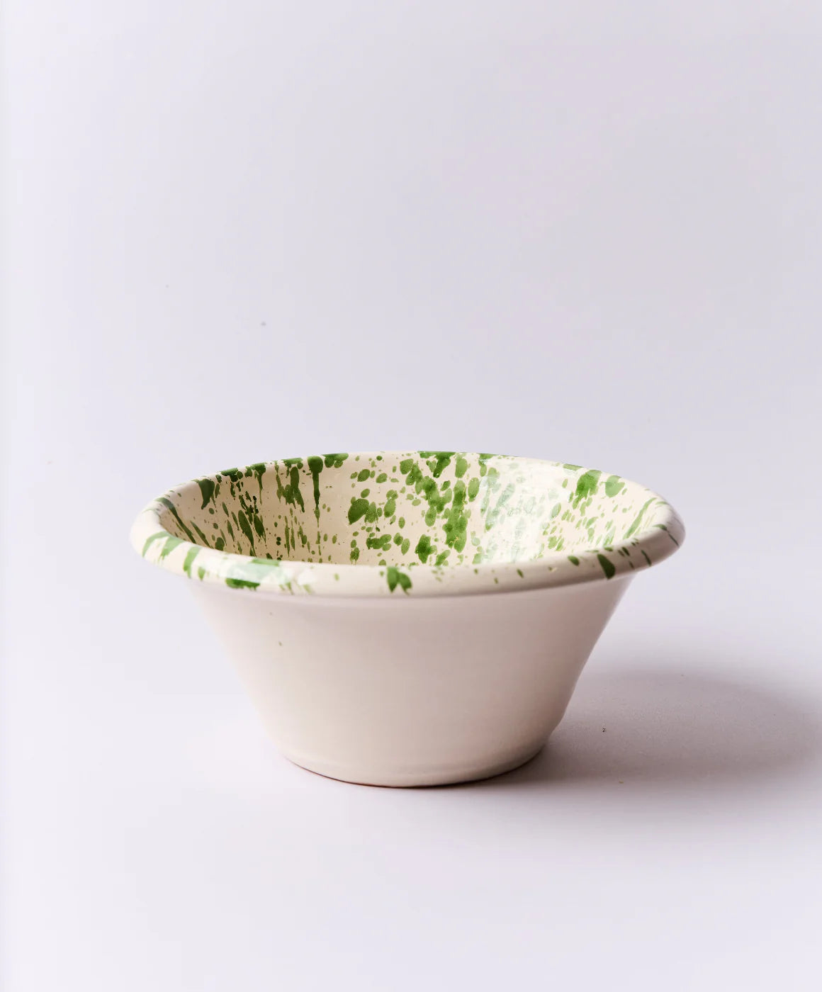 Il Buco Vita Montegranaro Green Large Splatterware Basin