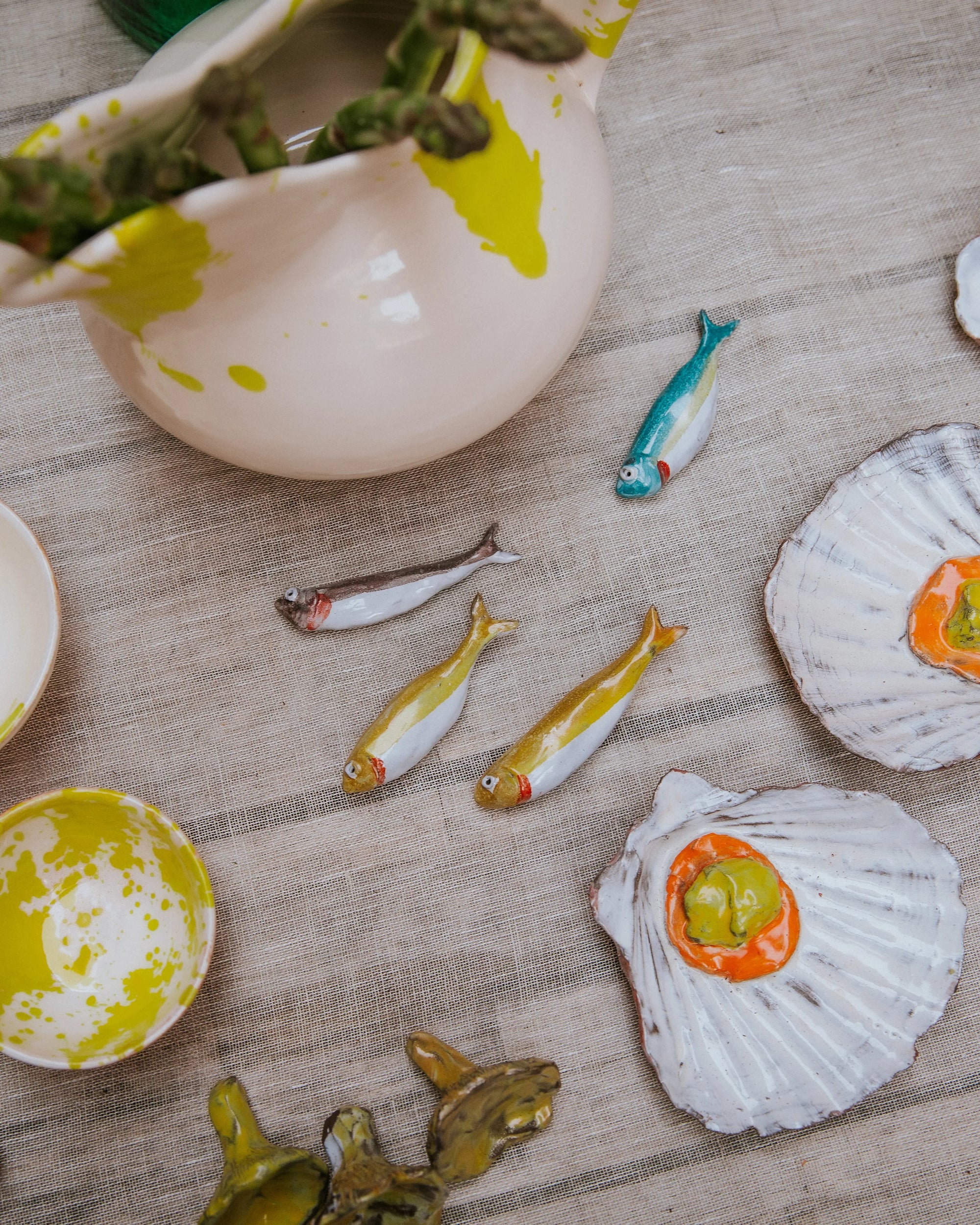 Il Buco Vita Antonello Radi Ceramic Sardine