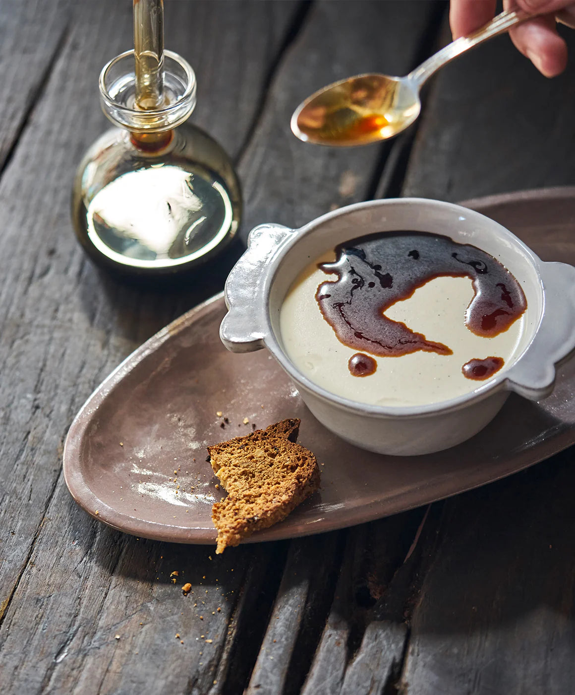 Il Buco Vita Assisi Bowl with Handles in Bianco