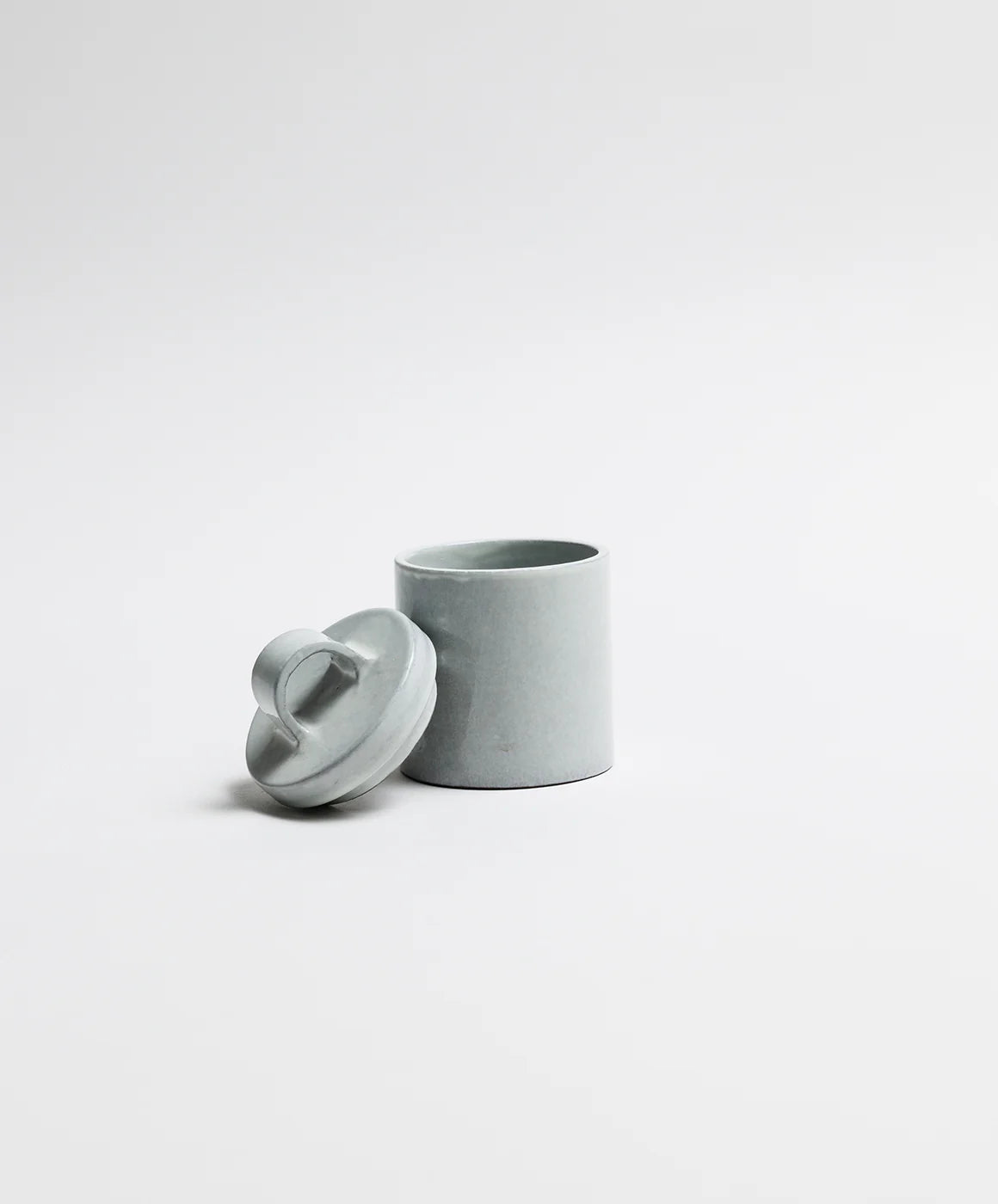 Il Buco Vita Assisi Salt Cellar / Sugar Bowl in Dove Grey