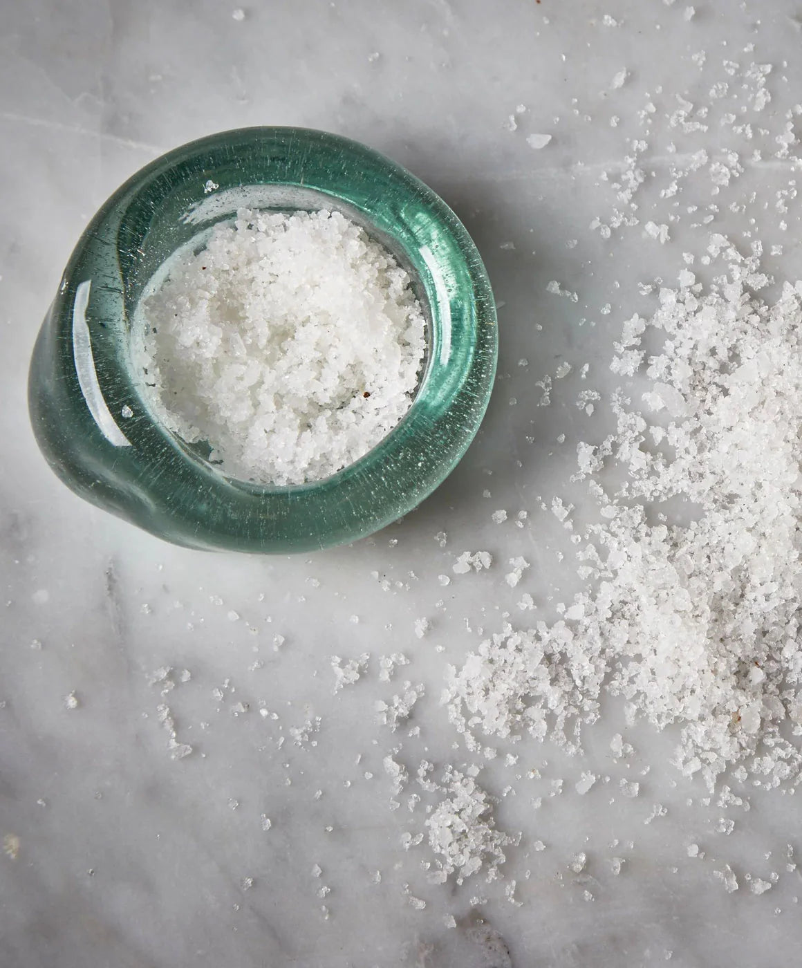 Il Buco Vita La Riccia Recycled Glass Salt Dish